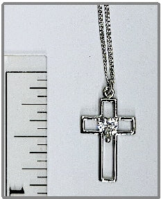 Cross Necklace - #25314/2