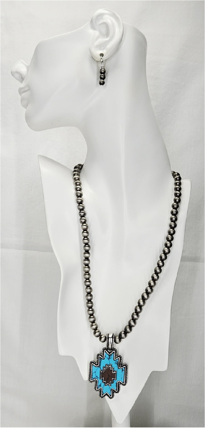 Necklace/Earring Set - #25539