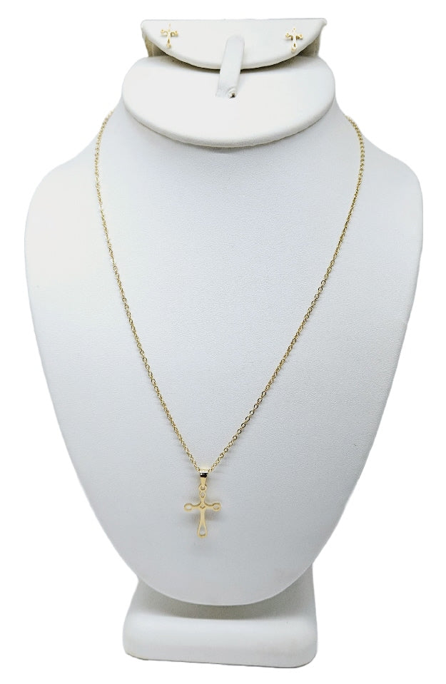 Cross Necklace - #24545/1