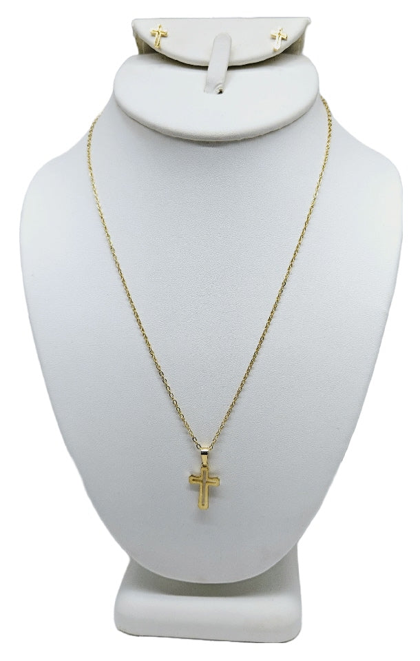 Cross Necklace - #24546/1