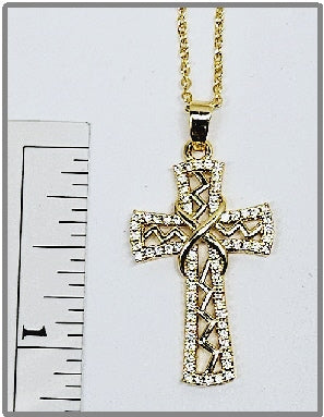 Cross Necklace - #24773/1