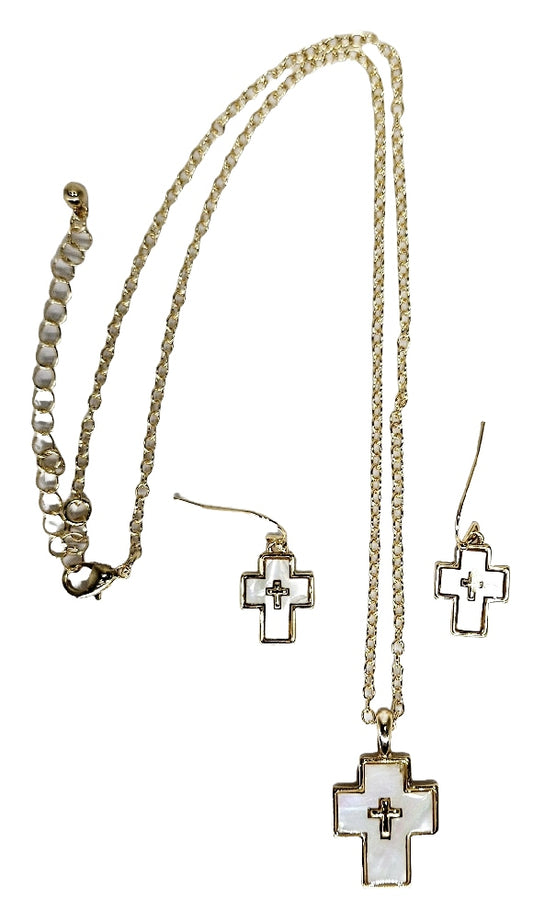 Cross Necklace - #25238/1