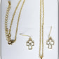 Cross Necklace - #25238/1