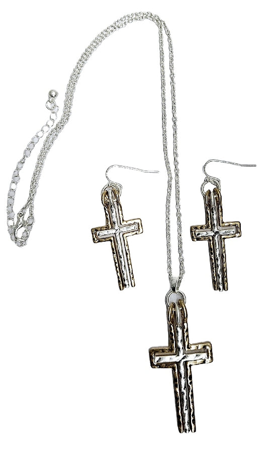 Cross Necklace - #25256/1