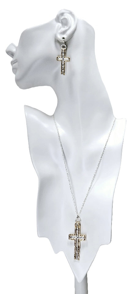 Cross Necklace - #25256/1