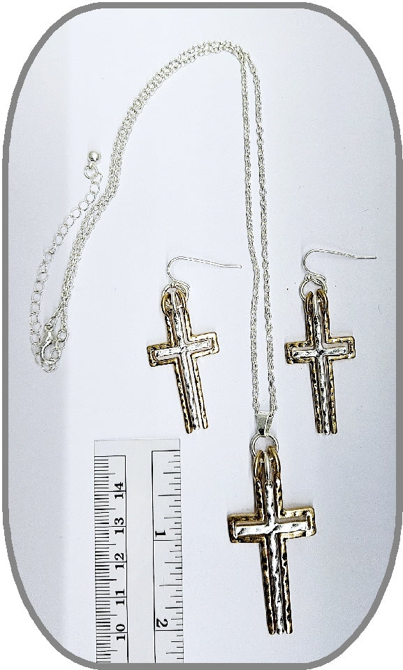 Cross Necklace - #25256/1