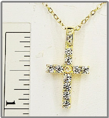 Cross Necklace - #25578/1