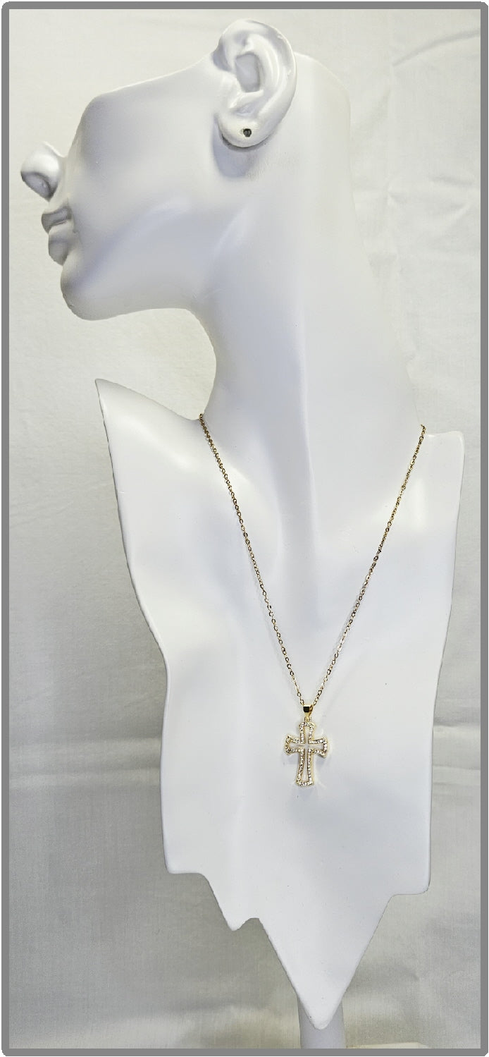 Cross Necklace - #25798/1